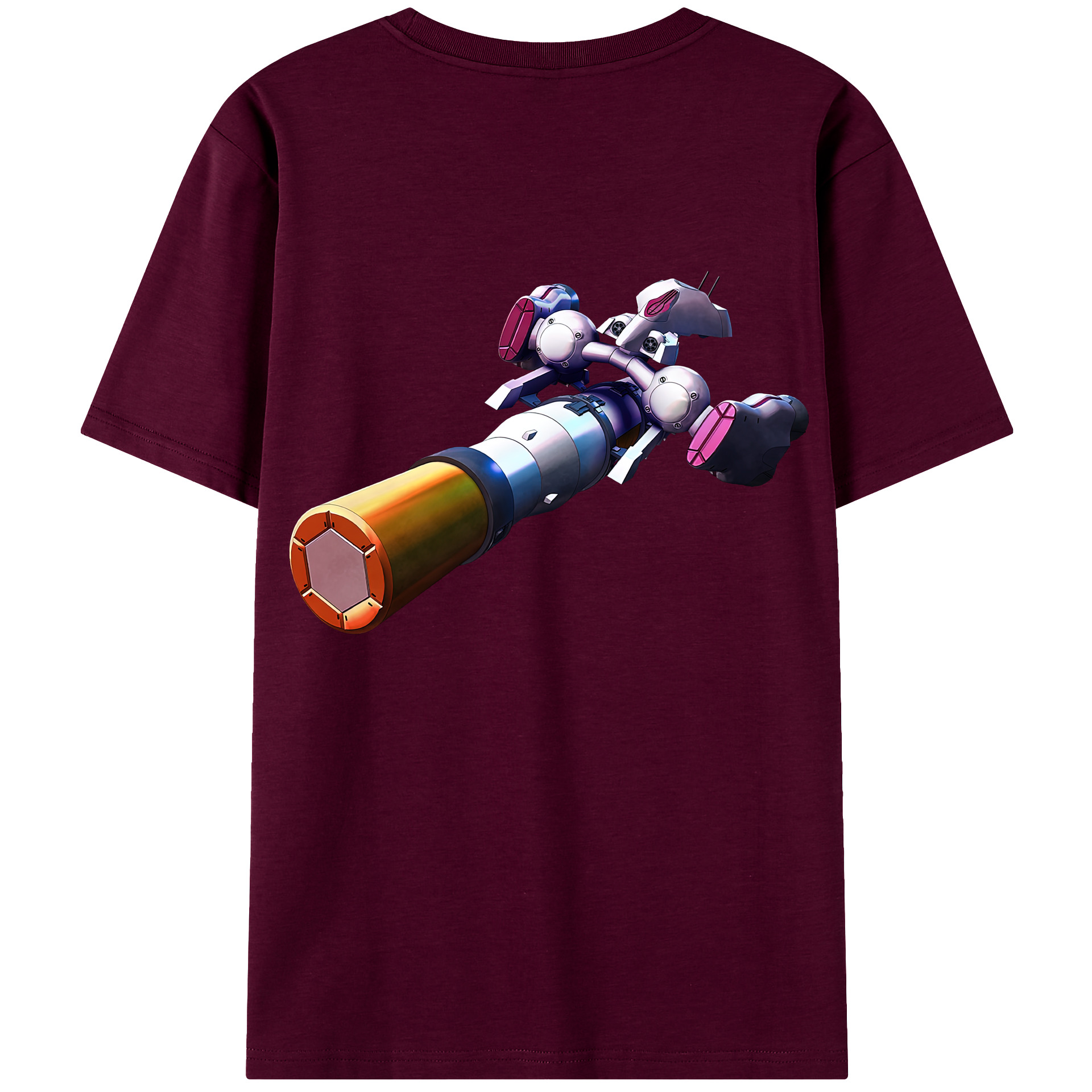 （画像用） 機動戦士ガンダム Mobile Suit Gundam レディース半袖Tシャツ(バックプリント)